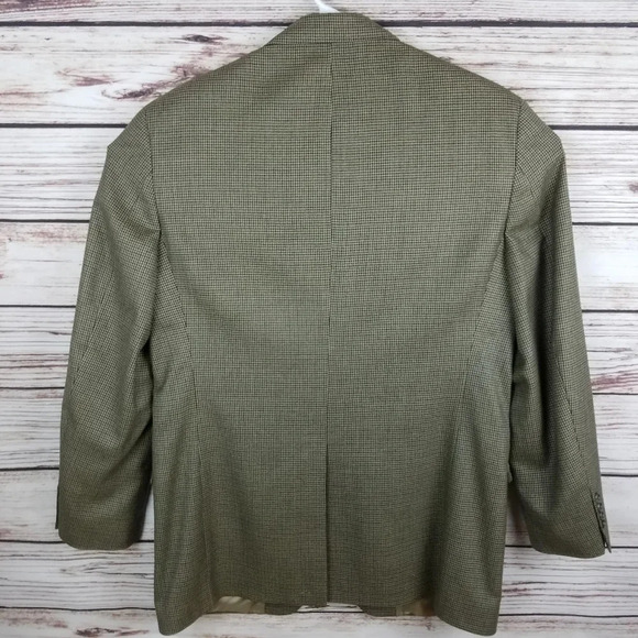 Brooks Brothers 42 XL Houndstooth Blazer Jacket - Picture 5 of 8